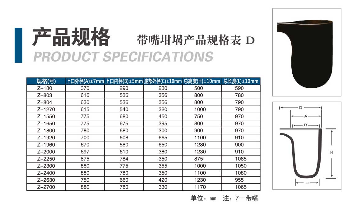 郑州石墨坩埚